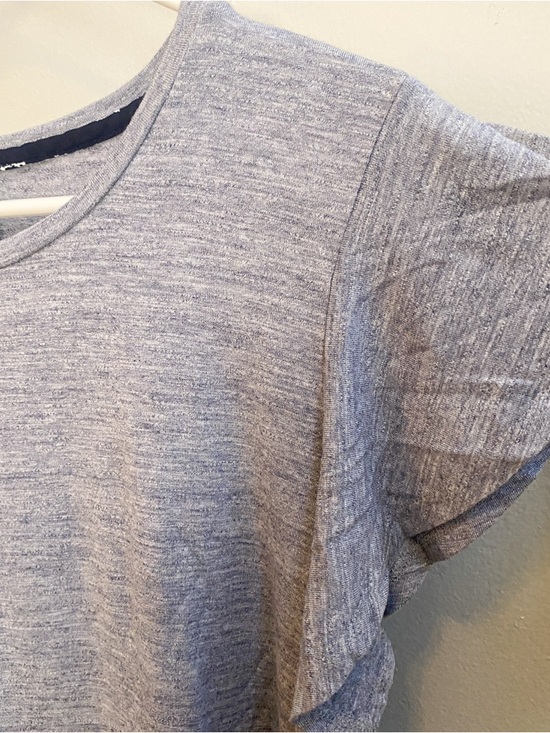 Anthropologie Dolan Women’s Heather Gray Daily Short-Sleeve Tee Size M - Picture 3 of 4